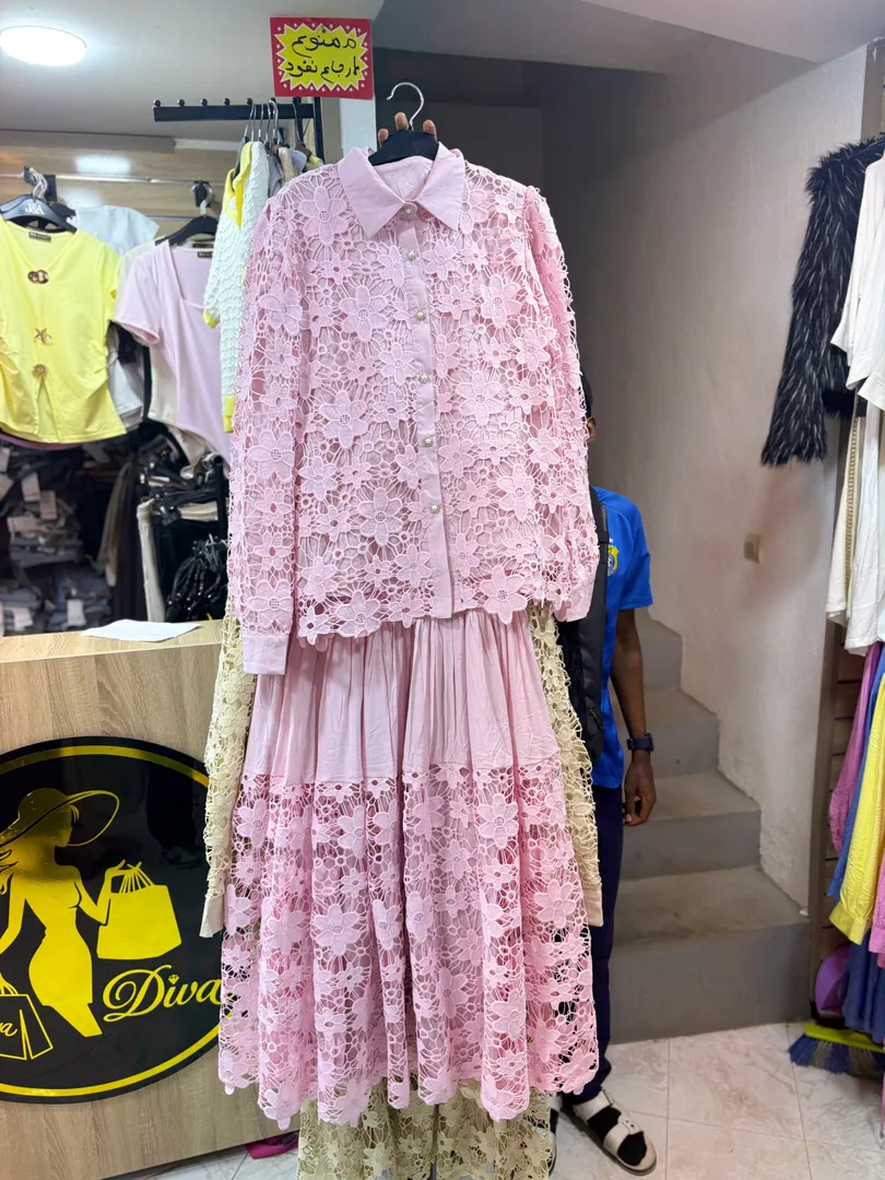 Ensemble veste avec jupe importation france 